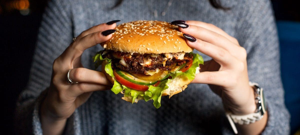 Hamburger pred spanjem